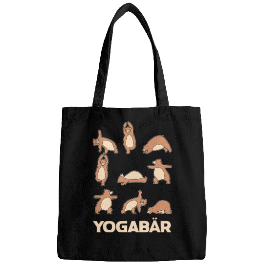Bear Pet Yoga Bear Pose Bear Meditation Acro Hatha Yoga Bags