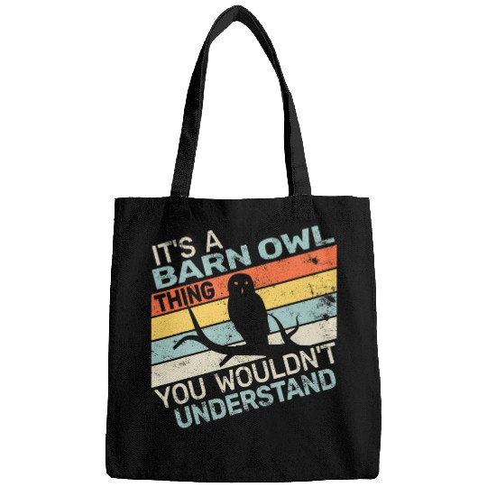 Owl Pet It s a Barn Owl Thing birdwatching birding Bags