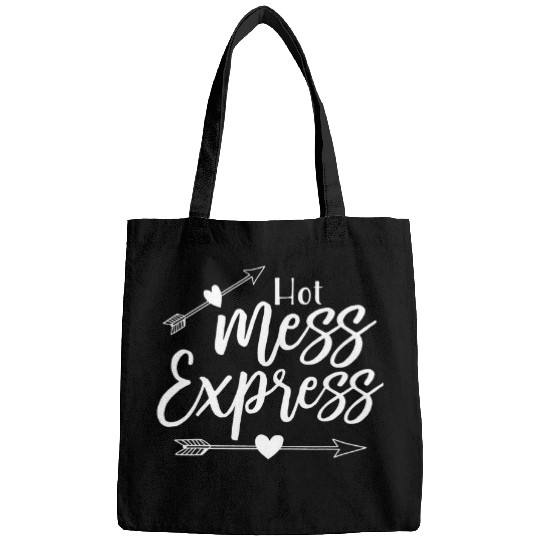 Coffee Fun Hot Mess Express Funny Bags