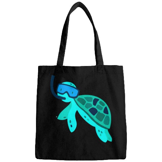 Turtle Pet Cute Sea Turtle Swimming Bags