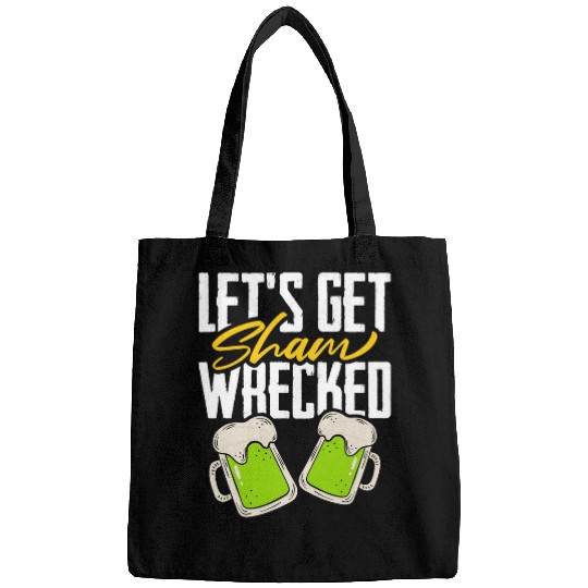 Beer Fun St Patricks Day Green Beer Drinking Bags