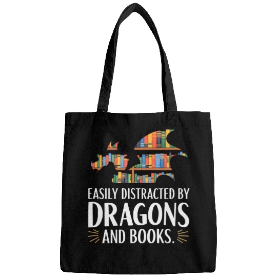 Dragon Pet Reading Book Lover co 10 Bags