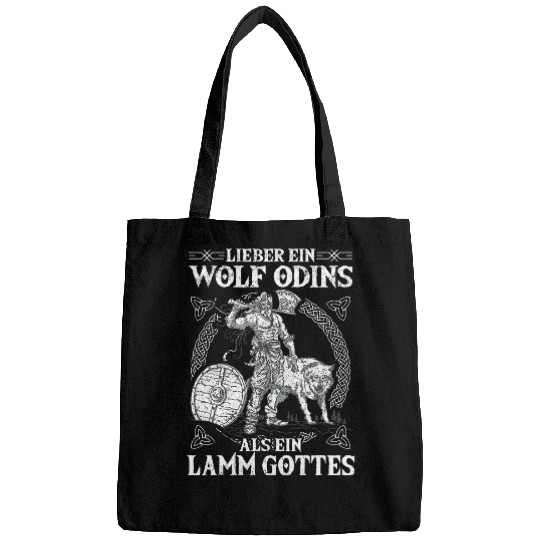 Dear A wolfs Odins As A Lamb of God Nordmann Viking 1 Bags