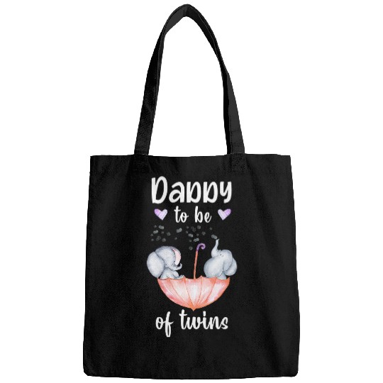 Elephant Pet Mens Daddy To Be Of Twins Baby Shower Elephant Bags