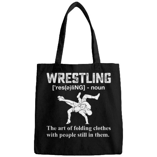 wrestling definition wrestler wrestle men women kids Bags