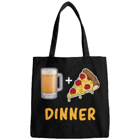 Beer Fun And Pizza Dinner Bags