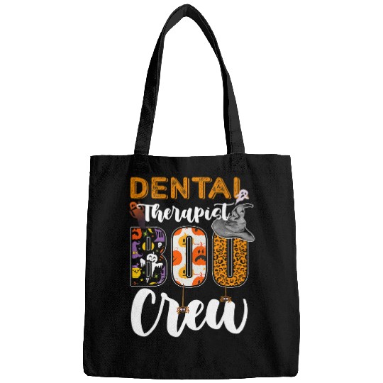 dentists Job Therapist Boo Crew Halloween Costume dentists Funny Bags