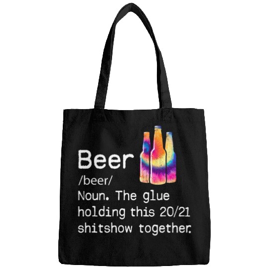Beer Fun Definition for Men and for Women Bags