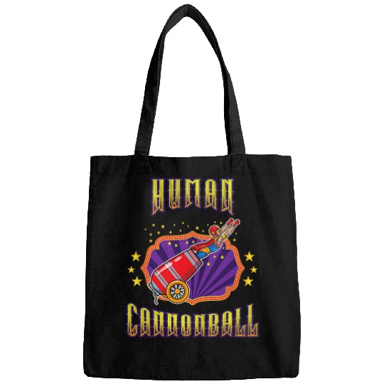 Human Cannonball carnivals Circus Crew Theme Birthday Bags