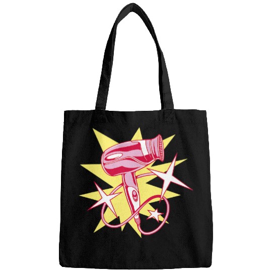 Hairdresser Job Retro Hairdryer Hair Stylist Bags