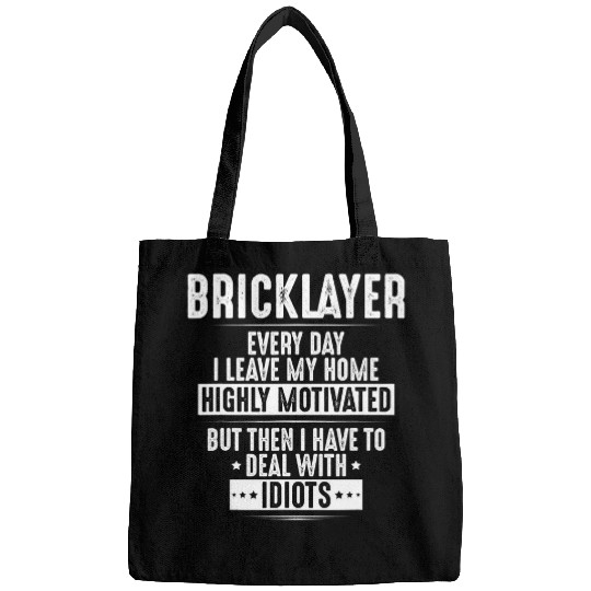 Bricklayer Job Mason Highly Motivated Bricklayer Bags