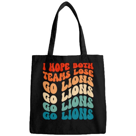 Lion Pet I Hope Both Teams Lose Go Lion 2 Bags