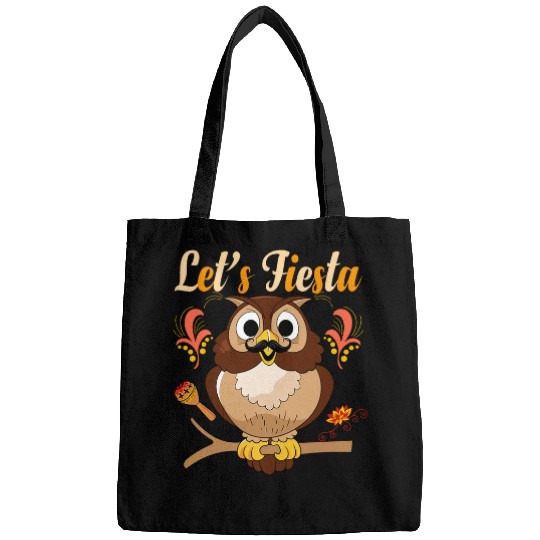 Owl Pet Ornithologist Owl Lover Birds Of Prey Lets Fiesta Bags