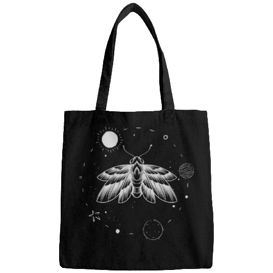 Celestial Moth Astrology Occult Bags