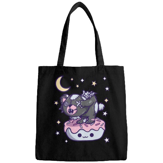 Bear Pet Goth Goth s for Women Kawaii Goth Cute Teddy Bear Bags