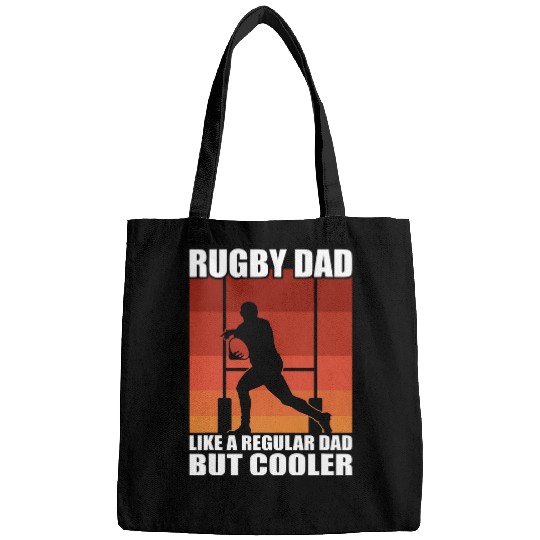 Funny Rugby Dad Bags