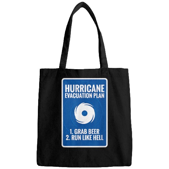 Beer Fun Hurricane Plan Grab Drinks Bags