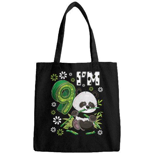 Panda Pet 9 Year Old Panda 9th Birthday Party Animal Panda Lover 20 Bags