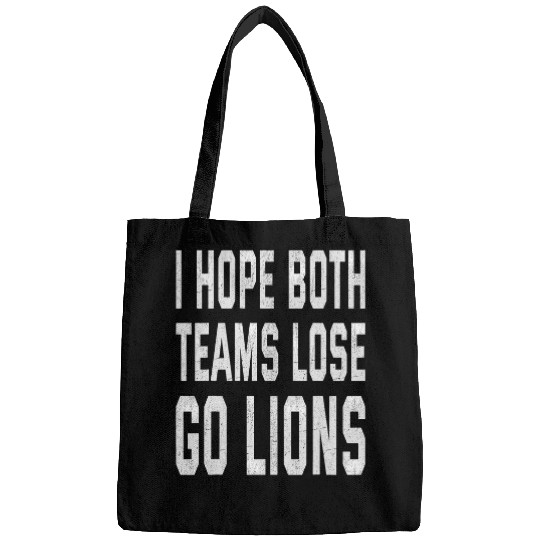 Lion Pet I Hope Both Teams Lose Go Lion 3 Bags