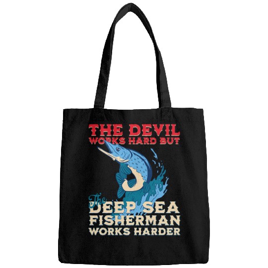 Funny Deep Sea Ocean Fishing Dry Fisherman Bags