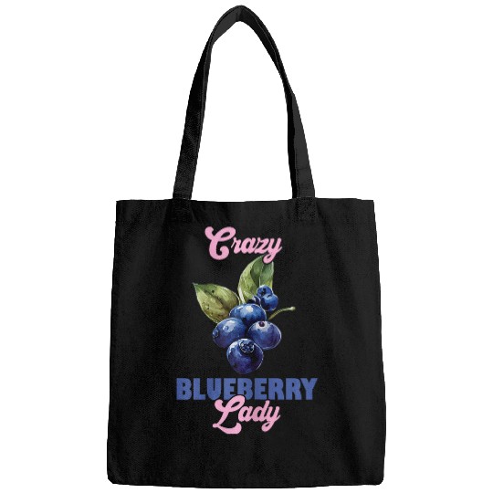 crazys Blueberry Lady Blueberries Fruit Berry Garden Bags