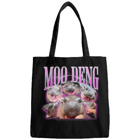 Hippo Pet Moo Deng Baby Hippo Bootleg Bags