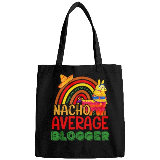 Funny Nacho Average Blogger Cinco De Mayo Pinat Bags