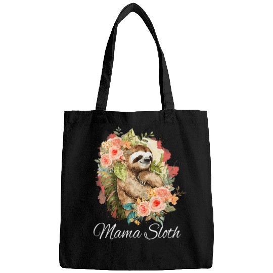 Sloth Pet Cute For Mom From Son Daughter Mothers Day Bags