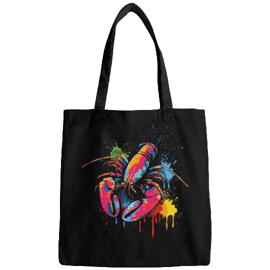 Cajun Crawfish Boil Party Painted Crawfish Mardi Gras Bags