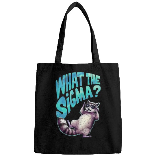 Raccoon Pet What The Sigma Racoon Funny raccoon Meme Bags