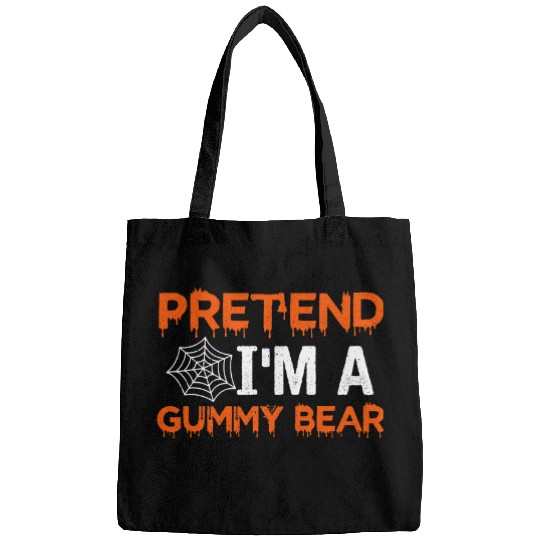 Bear Pet Pretend I m a Gummy Bear Funny Matching Family Halloween Bags