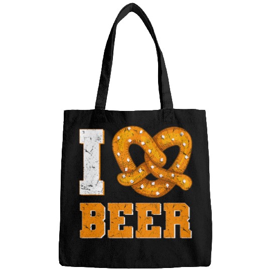Beer Fun I Love Beer Soft Pretzel Bags