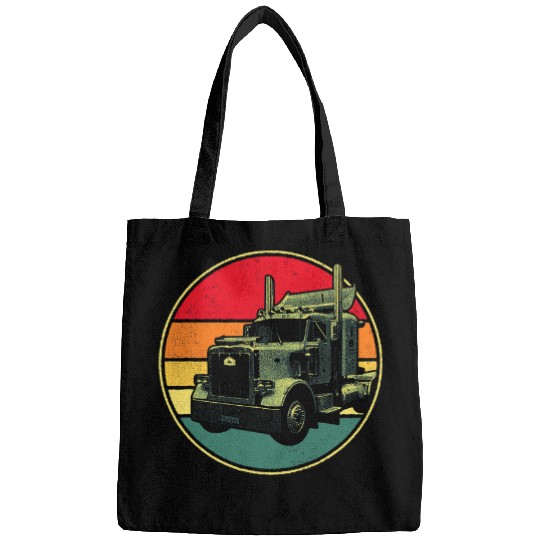 Super Trucker Big Rig SemiTrailer Truck Driver Bags