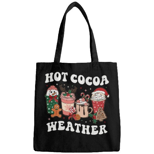 Coffee Fun Christmas Coffee Eggnog Latte Chocolate Hot Cocoa Weather Bags