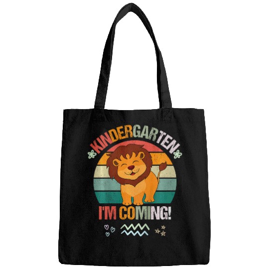 Lion Pet Kindergarten I m Coming Funny First Day of Kindergarten Bags
