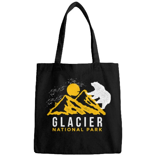 Bear Pet Glacier National Park Montana Wilderness Souvenir Bear Bags