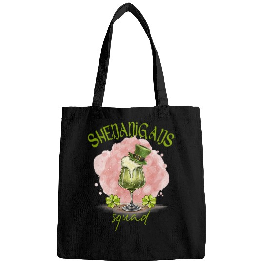 Beer Fun CoquetteShenanigans Squad Green Beer St Patrick s Day Bags