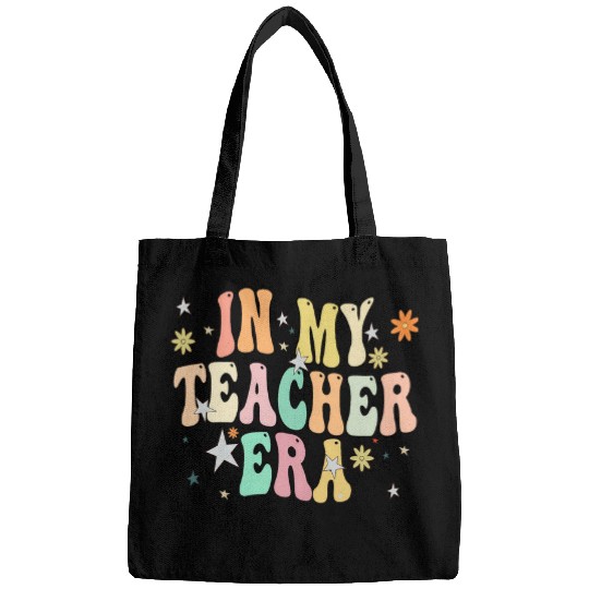 In My Teacher Era First Day Of School Back To School Retro 7 Bags
