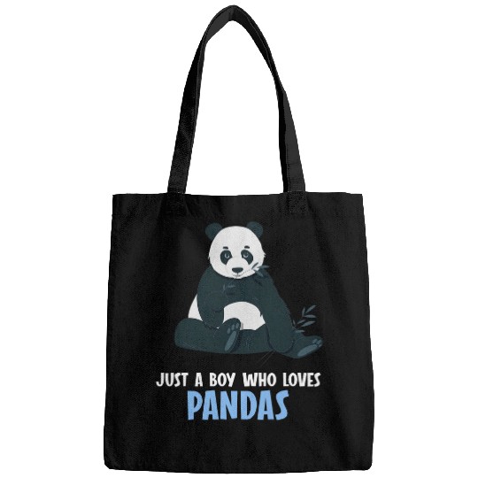 Panda Pet Just a boy who loves Pandas Panda 8 Bags