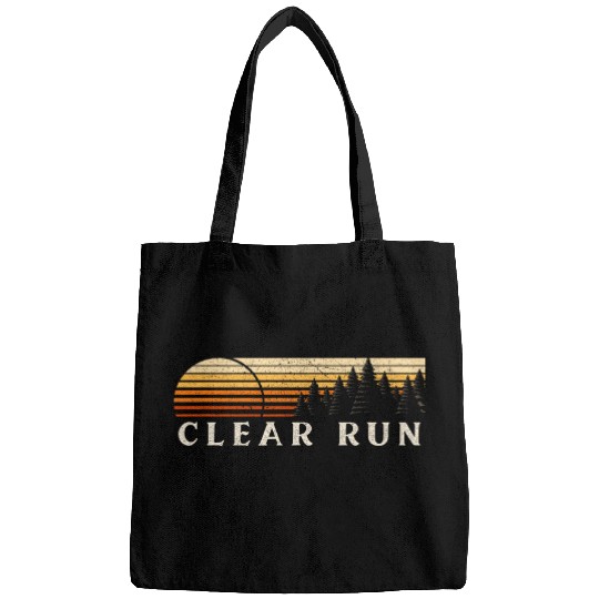 Clear Run PA vintages Evergreen Sunset Eighties Retro Bags