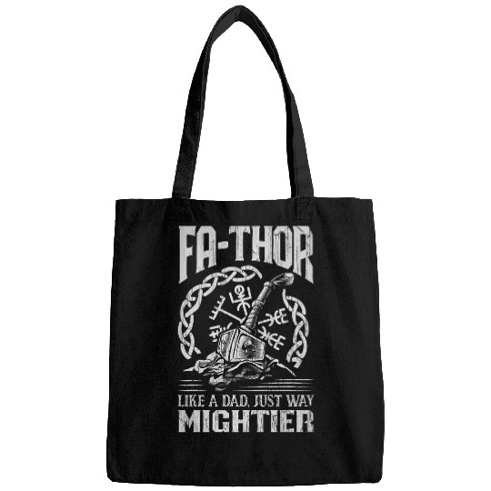 FATHOR Like a Dad Just Way Mightier Viking Fathers Day 3 Bags