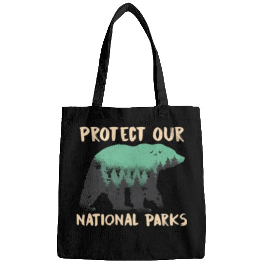 Bear Pet Protect Our National Parks Outdoor Nature Bear 2 Bags