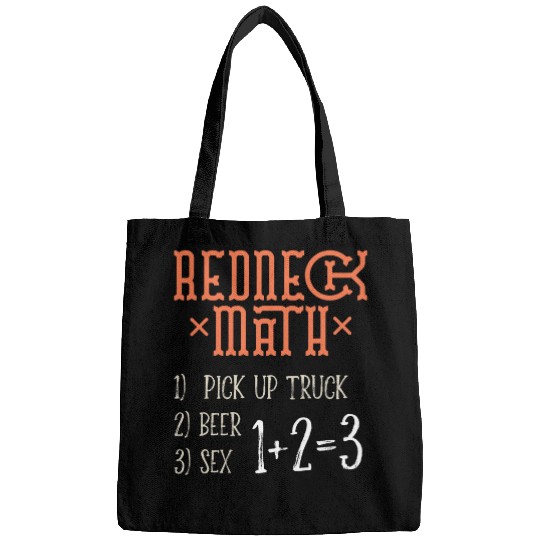 Beer Fun Redneck Math Hell Yeah gimme me another beer Bags