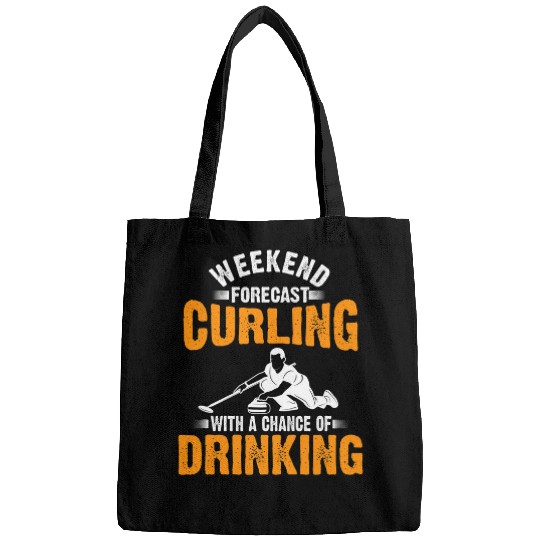 Curling Drinking Curl Team Gift Bags