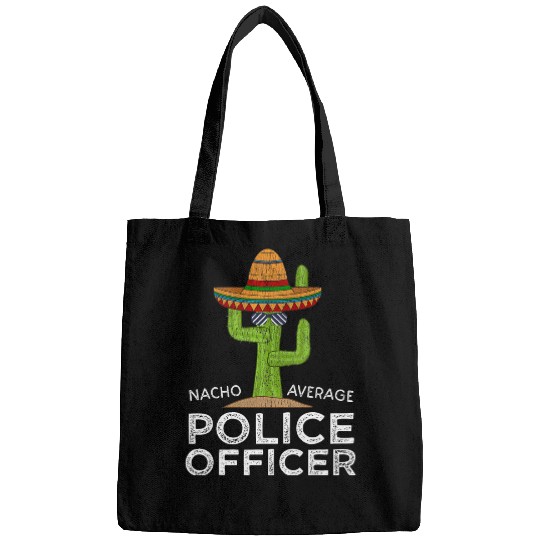 Funny Cop Law Enforcement Police Officer Bags