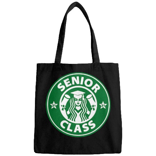Coffee Fun Class of Coffee Senior Year TwentyOne Style Graduation Bags