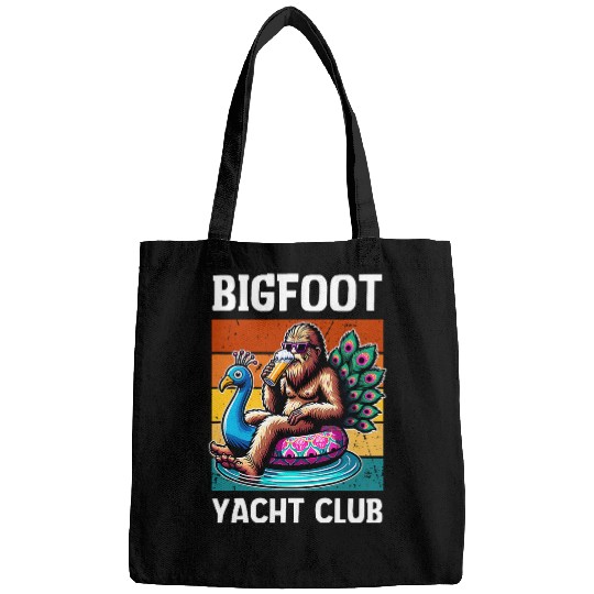 Beer Fun bigfoots Yacht Club Funny Drinking Beer Pool Floaty Bags