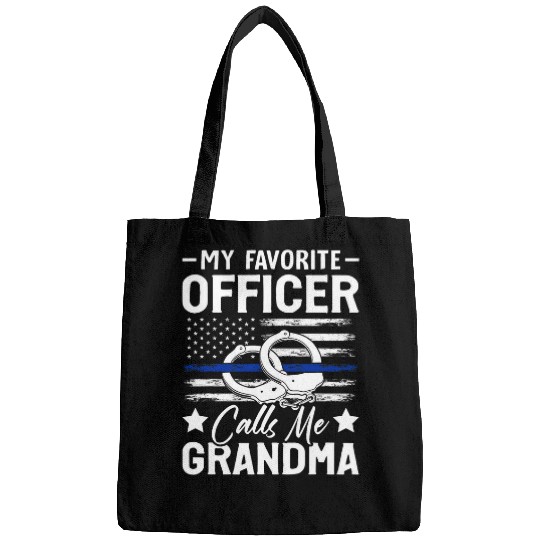 Favorite Officer Grandma Police Officer Law Enforcement Bags