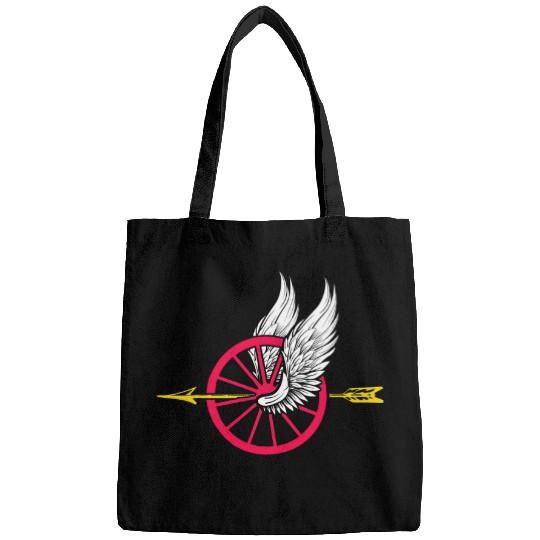 Law Enforcement Motorcycle Unit Wing Wheel Arrow Bags