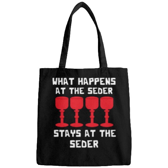 Wines Fun Passover What happens at the Seder stays Matzah Wines Jewish Bags